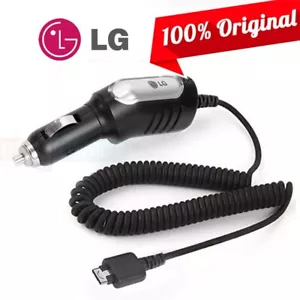 Original LG 18-Pin Car Charger for Tracfone LG 410G LG410G LG600g 600G - Picture 1 of 10
