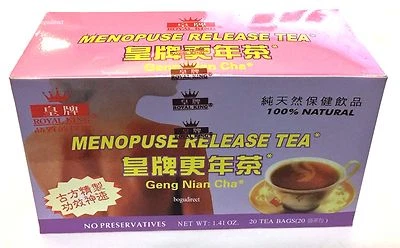 2 cajas de té de hierbas Royal King Menopuse Release (40 bolsas de té en total) Foto 1 de 2