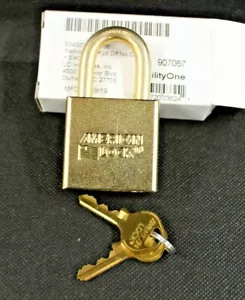 Neu American Lock gleichschließend verschiedene Vorhängeschlösser, 5340-01-588-1036 Ability One - Bild 1 von 3
