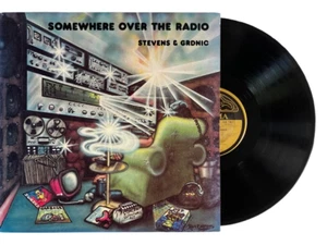 Stevens & Grdnic Vinyl Record Somewhere Over The Radio LP US Pressing Promo Copy - Picture 1 of 7