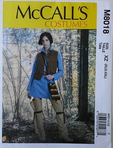 McCalls 8018 Misses Weste Leggings Shirt Strumpfbandtasche Schnittmuster XL = XXL - Bild 1 von 1