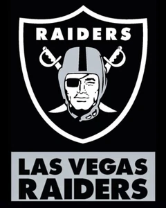 Las Vegas Raiders Logo - Wall Art Poster - 8x10 Photo - Picture 1 of 1