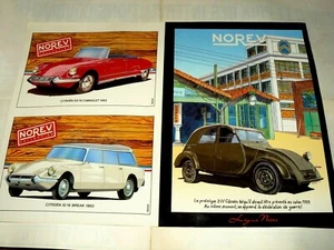 Poster Modellautos Norev Citroen DS Cabriolet 2 PS ID 1992 Vavrot Spielzeug - Bild 1 von 1
