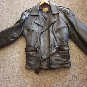 Lederjacke Bikerjacke Motorradlederjacke Größe 50 M / L - Bild 1 von 9