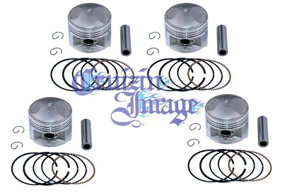 77-79 JUEGO DE PISTONES SUZUKI GS750 0,5mm DE GRAN TAMAÑO 65,50mm 10-GS750PS-1 Foto 1 de 1