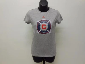 NEW-MENDED CHICAGO FIRE YOUTH GIRLS MEDIUM M 10-12 ADIDAS SHIRT - Picture 1 of 1