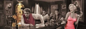 "Tür" Poster CHRIS CONSANI - Bar - Java Dreams 158 x 53 cm NEU TP464 - Bild 1 von 1