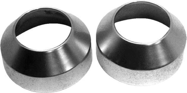 Tampas de bota garfo disco rígido 41mm cromado #23-0313 Harley Davidson - Imagem 1 de 1