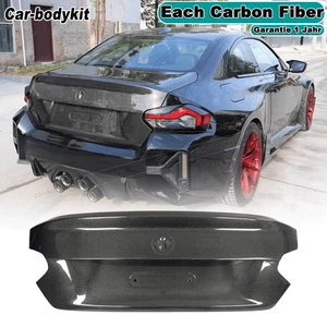 Carbon Heckklappe Kofferraum Deckel Spoiler Passt für BMW G87 M2 Coupe 2023-2024 - Picture 1 of 12