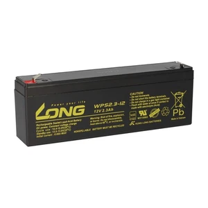 Kung Long WP2.3-12 12V 2,3Ah AGM Blei Batterie wartungsfrei VdS battery - Bild 1 von 7