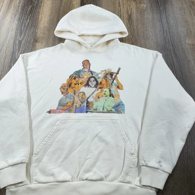 Sudadera con Capucha Zach Bryan Para Hombres M Crema Quittin Time Country Tour Concierto Sudadera Foto 1 de 4