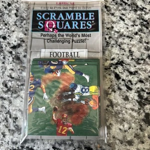 b. dazzle inc *FOOTBALL* Scramble Squares Challenging Puzzle - Picture 1 of 2