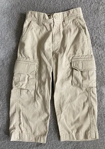 Polo Ralph Lauren Cargo Pants Boys 3/3T Khaki tan Relax Fit - Picture 1 of 5
