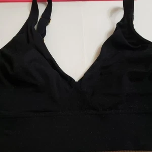 SOMA Embraceable Wireless Unlined Tailored Bra in Black SIze Large Excellent - Picture 1 of 5