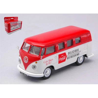 VW T1 BUS 1960 COCA COLA DELICIOUS REFRESHING mm 95 Corgi Veicoli Commerciali Mo - Immagine 1 di 3