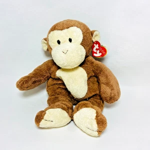 TY Pluffies - DANGLES the Monkey 1st Version - Dated 2002 Original Release Plush - Picture 1 of 11