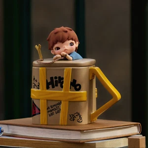 Hirono Echo Series 3D Ceramic Cup 450ml/15oz Organizer Stationary Storage - Picture 1 of 10