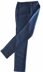 GEORGE Coated [waxed] Black Jeans Tapered Leg U.K. 10 28”W 28”L - Afbeelding 1 van 4