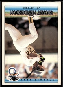 1992 Donruss #30 Rickey Henderson Very Good