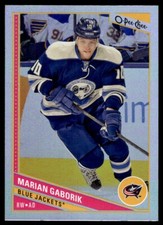 2013-14 O PEE CHEE RAINBOW Marian Gaborik Columbus Blue Jackets #239 R79