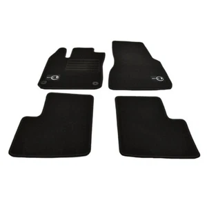 Mattenprofis Velours Logo Fußmatten für Smart Forfour 453 ab Bj.07/2014 sw - Picture 1 of 5