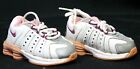 Nike Shox Baby Toddler Sneakers Girls Sz 5C Pink White Silver Athletic Shoes