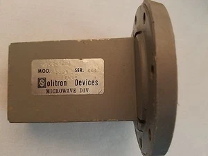 Solution Devices 91129 Waveguide Termination G-Band WR-187 Microwave 8769632-1 - Picture 1 of 4