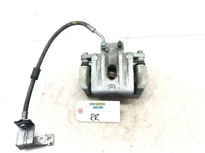 Pinza de freno trasera Genesis G80 Sport 2018-2020 3,3 L tracción trasera paso derecho con pastillas OEM Foto 1 de 4