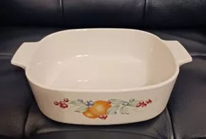 CORELLE ~ ABUNDANCE ~ 1.5 QT. CASSEROLE (A1 ½B) - Picture 1 of 6