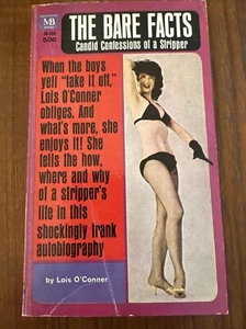 The Bare Facts Candid Confessions of a Stripper 50-208 Macfadden 1964 L O'Conner - Picture 1 of 5