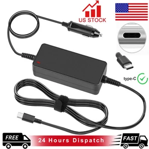 90W USB-C Car Charger for Dell Latitude 3400 3500 5289 5300 5400 7400 7300 7390 - Picture 1 of 12