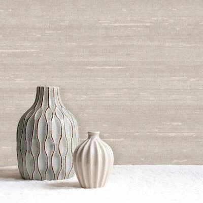 Papel tapiz vinilo seda de lujo texturizado metálico brillo Rasch 539684 topo Foto 1 de 4