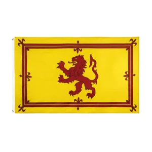 BANDERA DE ESCOCIA LEÓN RAMPANTE 5 PIES x 3 pies BANDERA ESCOCESA EXTERIOR SÍ INDEPENDENCIA - Imagen 1 de 6