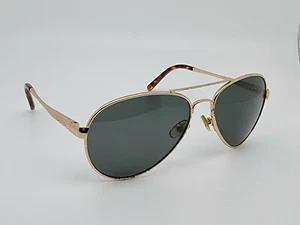 Nautica N4550S 068 Gold Frame Green Lens Aviator Sunglasses w/ Flexhinge 58mm - Picture 1 of 12