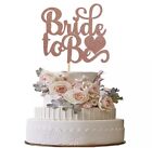Rose Gold Bride To Be Cake Topper Bride To Be Cake Bridal Shower Decorations
