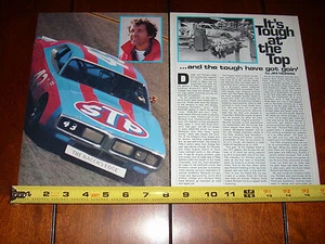 RICHARD PETTY #43 DODGE NASCAR - ARTÍCULO ORIGINAL 1977 - Imagen 1 de 2