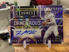 2023 LEAF METAL FOOTBALL TANNER MCKEE A&D ROOKIE AUTO SSP #/6 🔥📈 EAGLES 🦅