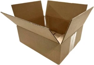 50 10x6x4 Cardboard Paper Boxes Mailing Packing Shipping Box Corrugated Carton - Picture 1 of 5