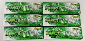 6 Packs JUICY JAY'S  1 1/4 Green Trip Free Ship - Picture 1 of 1