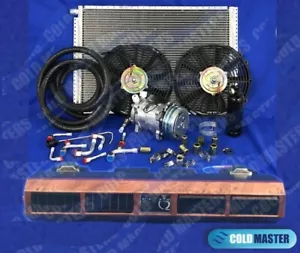 A/C KIT UNIVERSAL UNDERDASH EVAPORATOR AIR CONDITIONER 223-W 12V & ELEC HARNESS - Foto 1 di 12
