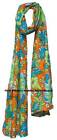 Floral Cotton Scarf Ethnic Handmade Scarves Hijab Neck Wraps Indian Bohemian