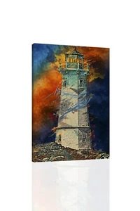 Faro canadese - ARTE DA PARETE SU TELA O STAMPA - Foto 1 di 2