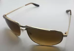 Auténticas gafas de sol BARTON PERREIRA para hombre "Broadus" metal dorado - Imagen 1 de 7