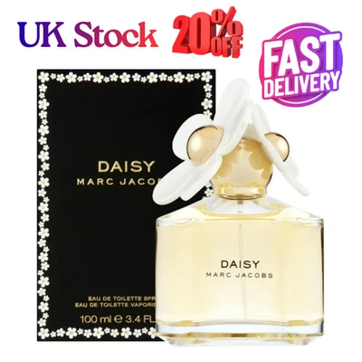 Marc Jacob Daisy Eau De Toilette Spray For Her 100ml - Brand New & Free Delivery - Image 1 of 2