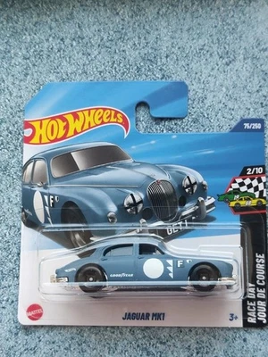 Hot Wheels H5MN 075 JAGUAR MK1 blue 2025 75/250 CaseMN - Image 1 of 2