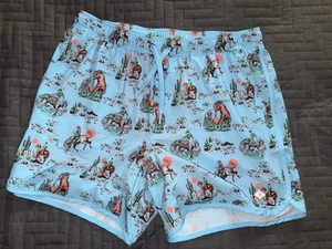 Burlebo Western Swim Trunks Medium - Picture 1 of 5