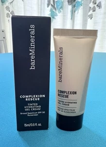BareMinerals Complexion Rescue crema gel colorata - Siena 10 - 0,5 once nuova - Foto 1 di 5