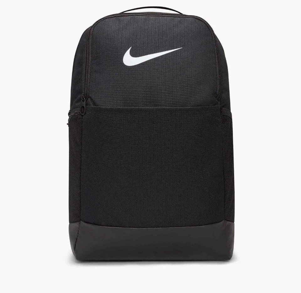Nike Brasilia Medium School Gym Backpack Book Bag Black DH7709-010