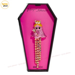 Broche prendedor princesa hada fantasma Halloween estrás Betsey Johnson 2025 NUEVO - Imagen 1 de 3