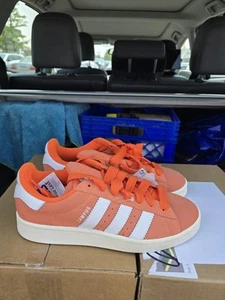 NEW Adidas Originals Campus 00s Amber Tint Orange Casual Sneakers GY9474 Sz 10 - Picture 1 of 6